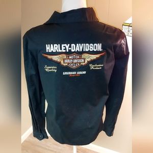 Harley Davidson button up